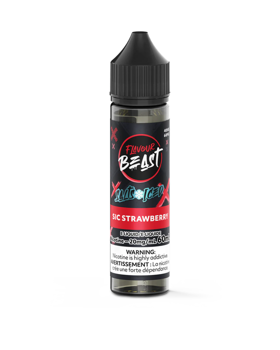 Flavour Beast Salt - Sic Strawberry Iced 60ml