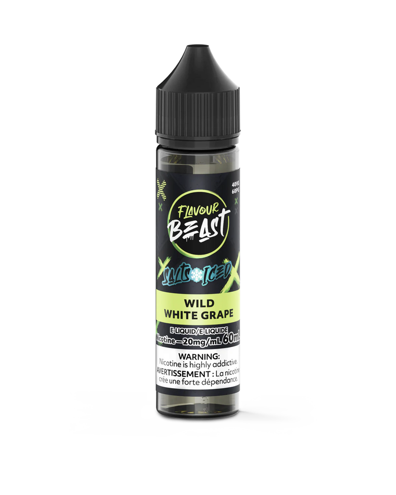 Flavour Beast Salt - Wild White Grape Iced 60ml