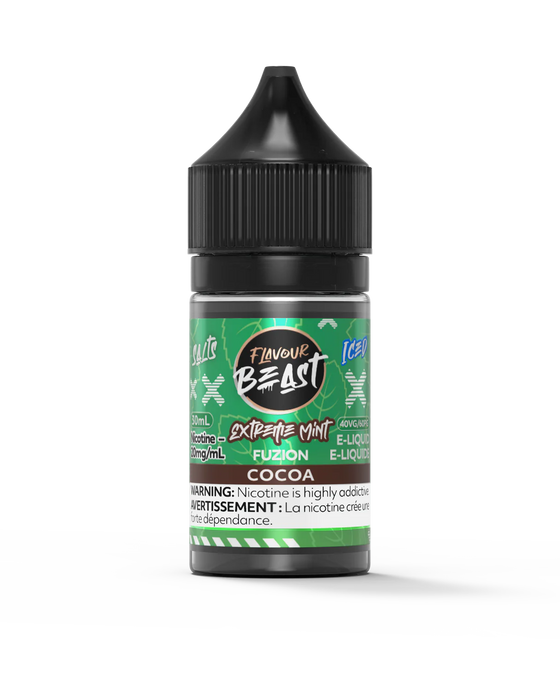 Flavour Beast Salt - Extreme Mint Fuzion Cocoa Iced 30ml