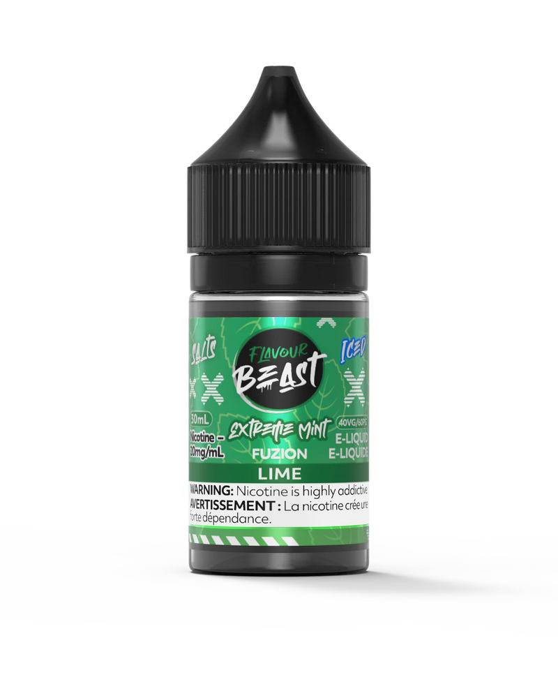 Flavour Beast Salt - Extreme Mint Fuzion Lime Iced 30ml