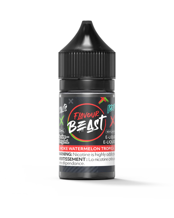 Flavour Beast Salt - Woke Watermelon Tropica Iced 30ml