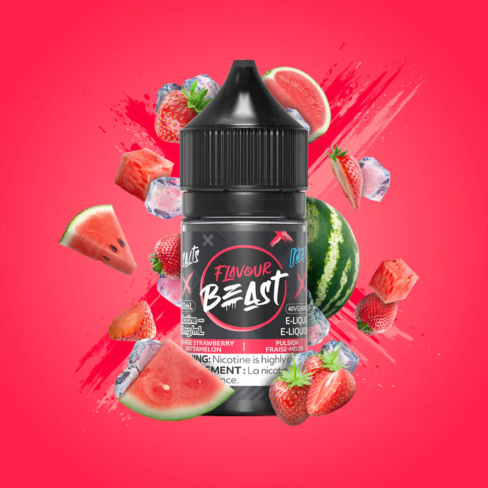 Flavour Beast Salt - Savage Strawberry Watermelon 30ml