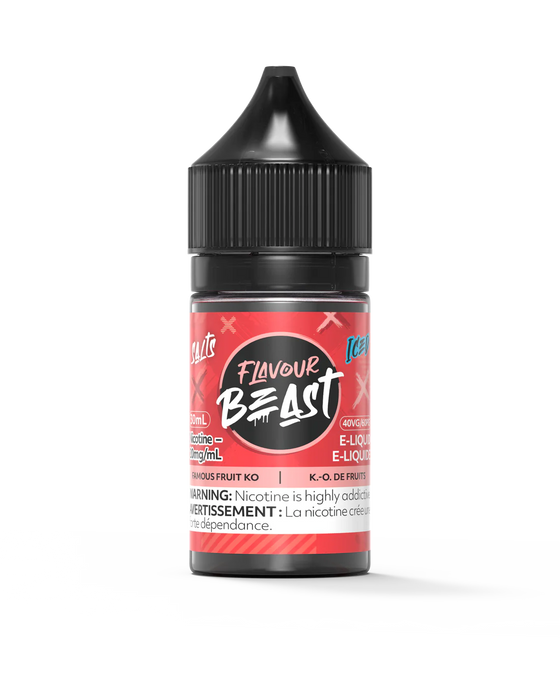 Flavour Beast Salt - Famous Fruit KO Iced 30ml