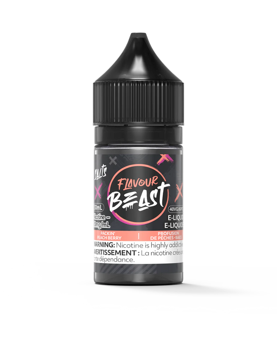 Flavour Beast Salt - Packin' Peach Berry 30ml