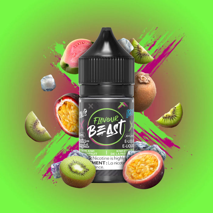 Flavour Beast Salt - Kewl Kiwi Passionfruit Iced 30ml