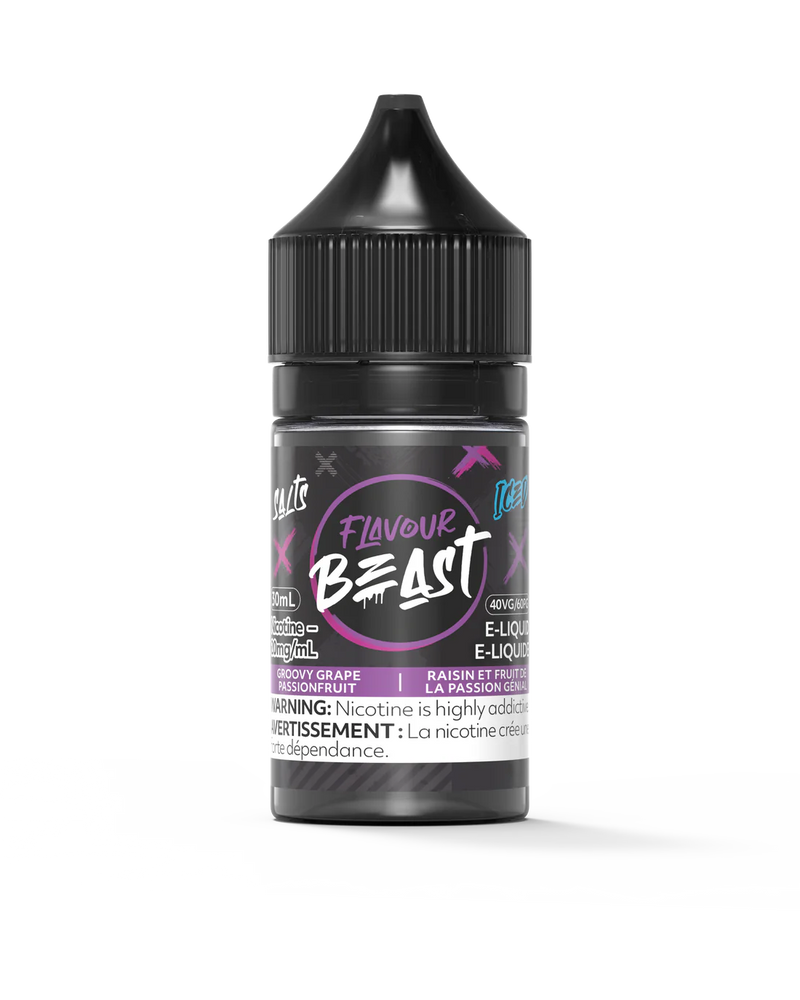 Flavour Beast Salt - Groovy Grape Passionfruit Iced 30ml