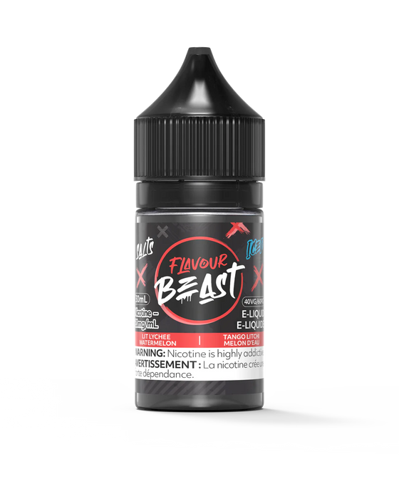 Flavour Beast Salt - Lit Lychee Watermelon Iced 30ml