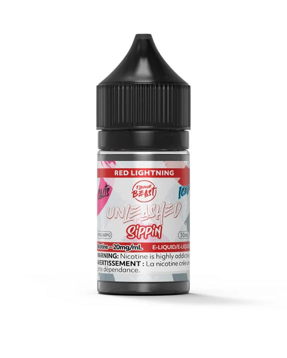 Flavour Beast Unleashed Sippin Salt - Epic Red Lightning 30ml