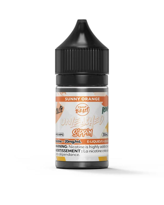 Flavour Beast Unleashed Sippin Salt - Epic Sunny Orange 30ml