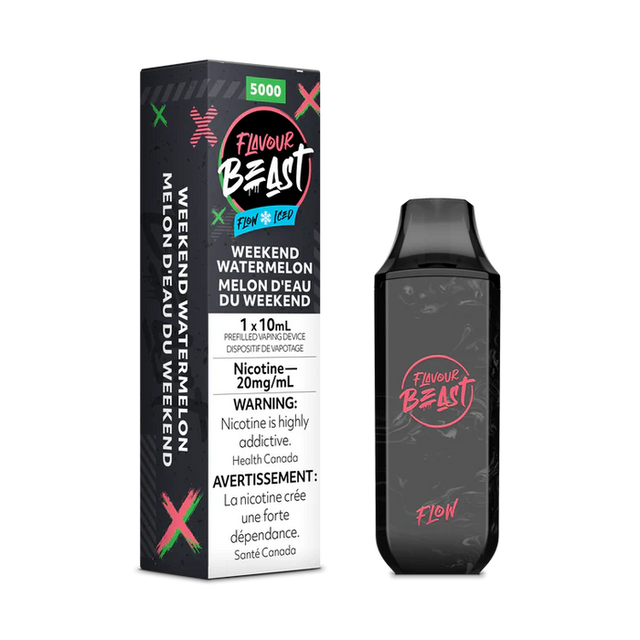 Flavour Beast Flow Disposable -Weekend Watermelon Iced 20mg