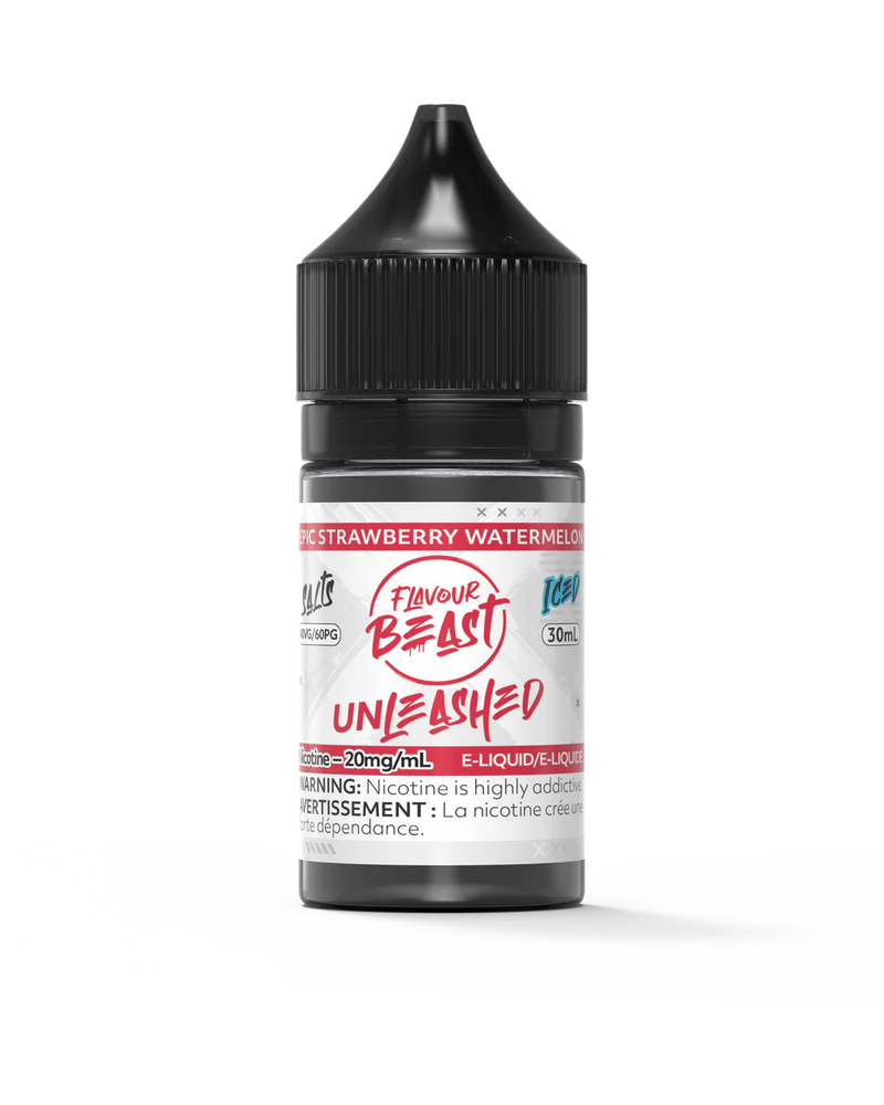 Flavour Beast Unleashed Salt - Epic Strawberry Watermelon Iced 30ml