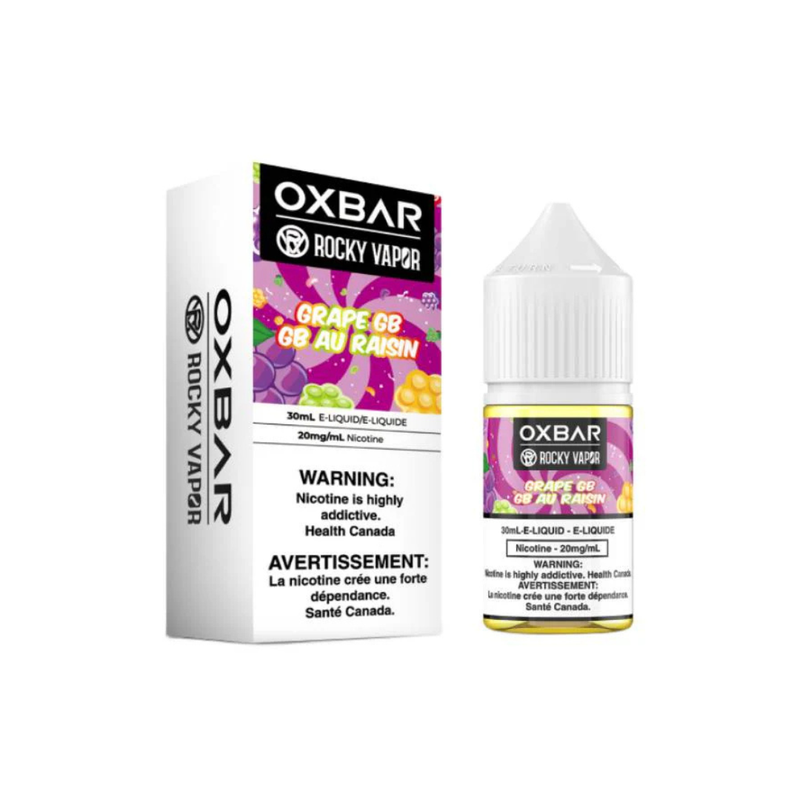 Rocky Vapor Oxbar Salt - Grape GB 30ml