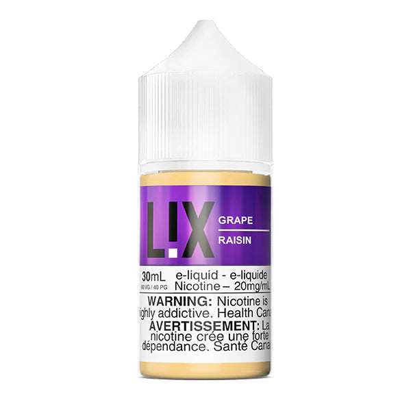 L!X Salt - Grape 30ml