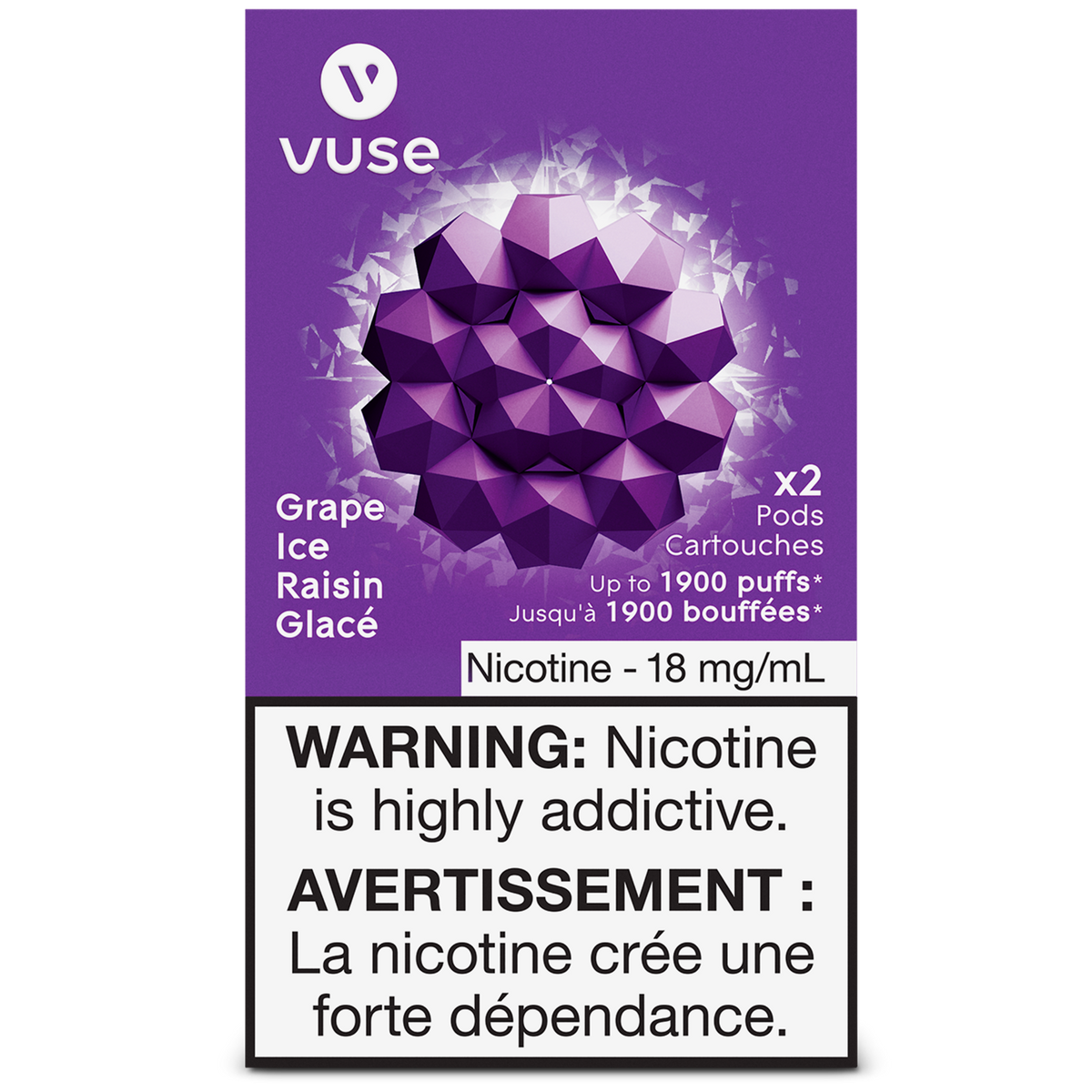 Vuse ePod Pods - Grape Ice  Fat Panda Webstore
