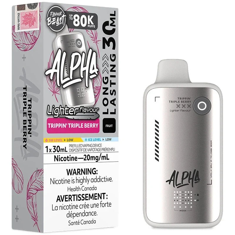 Flavour Beast Alpha 80K Disposable - L.S. Trippin’ Triple Berry 20mg
