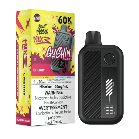 Flavour Beast Beast Mode Max 3 Disposable - Gushin’ Cherry 20mg