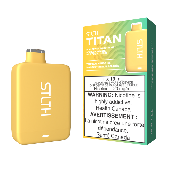 STLTH Titan 10K Disposable - Tropical Mango Ice 20mg