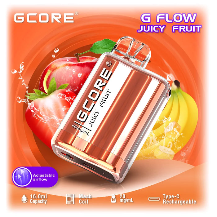 GCORE G7 Flow 7500 Disposable -Juicy Fruit 20mg