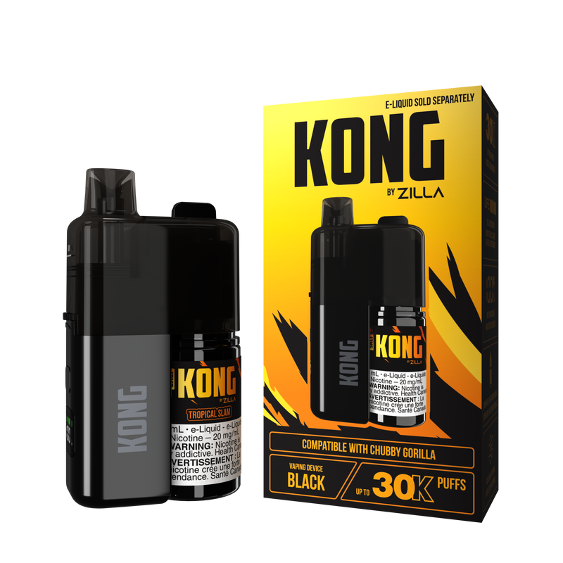 Kong by Zilla Disposable Device Black