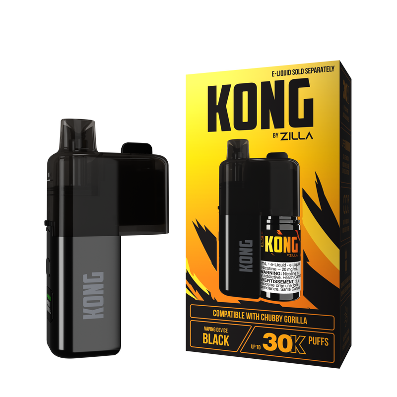 Kong by Zilla Disposable Device Black