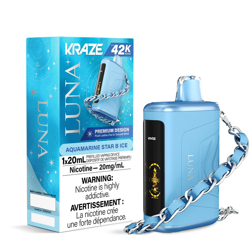 Kraze Luna Disposable - Aquamarine Star B Ice 20mg