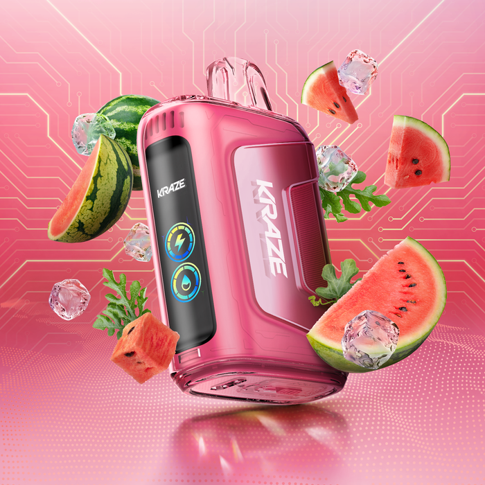 Kraze HD2.0 9K Disposable - Watermelon Ice 20mg