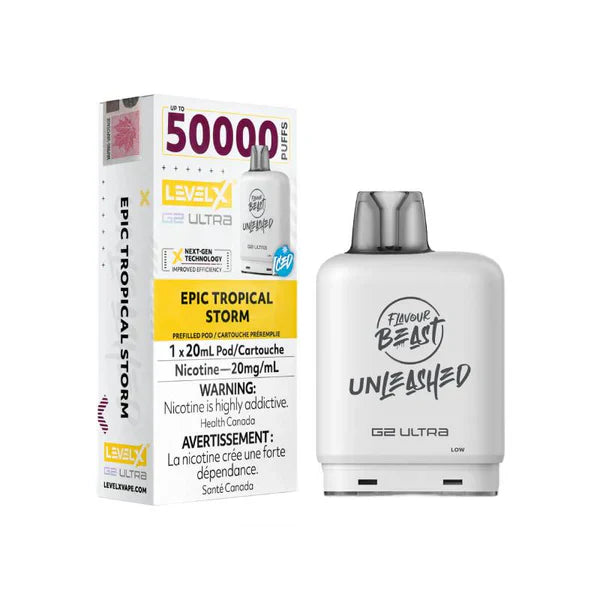 Level X Flavour Beast Unleashed G2 Ultra - Epic Tropical Storm 20mg