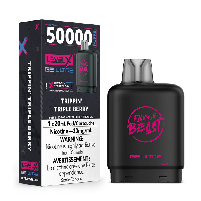 Level X Flavour Beast G2 Ultra - Trippin' Triple Berry 20mg