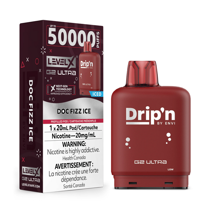 Level X Drip'n G2 Ultra Pod - Doc Sparkle Ice 20mg