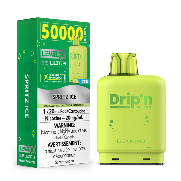 Level X Drip'n G2 Ultra Pod - Spritz Ice 20mg