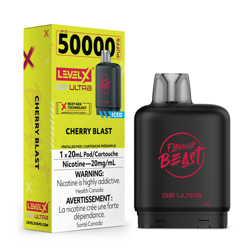 Level X Flavour Beast G2 Ultra - Cherry Blast 20mg