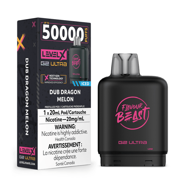 Level X Flavour Beast G2 Ultra - Dub Dragon Melon 20mg