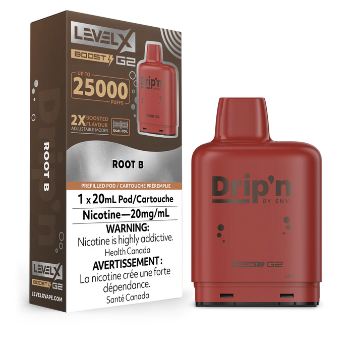 Level X Drip'n Boost G2 - Root B 20mg