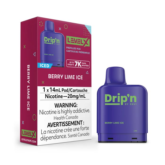 Level X Drip'n Pod Berry Lime Ice 20mg