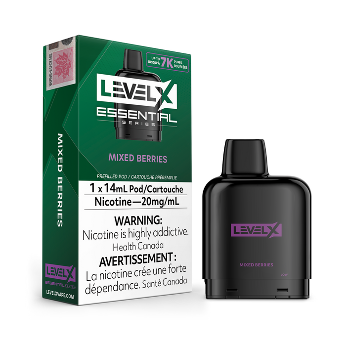 Level X Essential Series Pod Mixed Berries 20mg