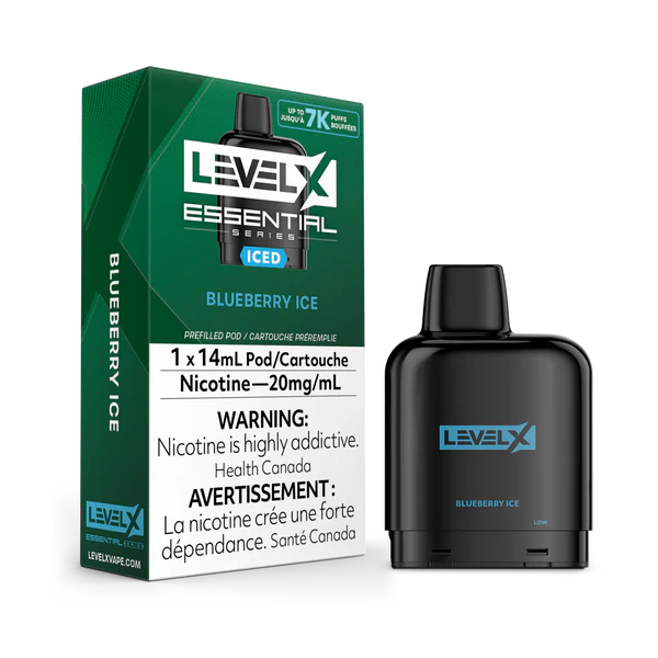 Level X Essential Series Pod Blueberry Ice 20mg