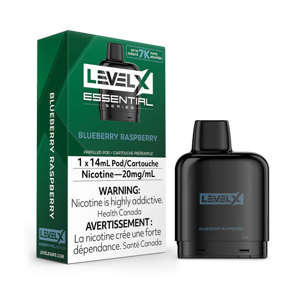 Level X Essential Series Pod Blueberry Raspberry 20mg