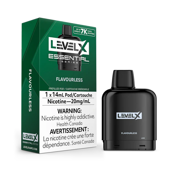 Level X Essential Series Pod Flavourless 20mg