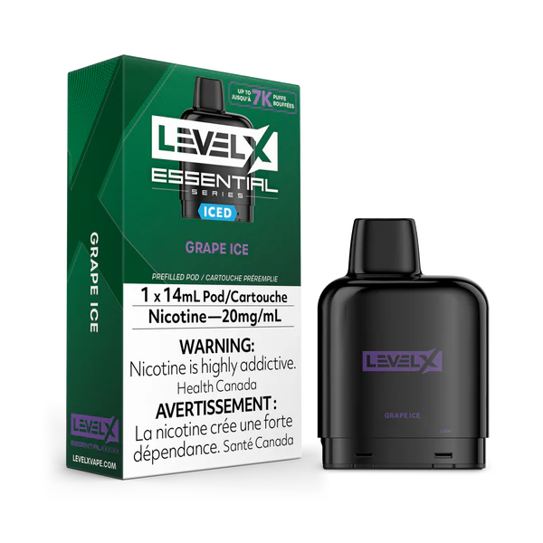 Level X Essential Series Pod Grape Ice 20mg