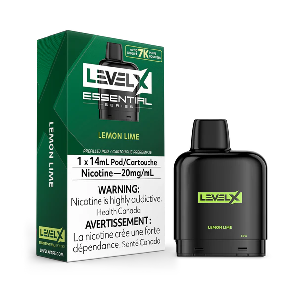 Level X Essential Series Pod Lemon Lime 20mg