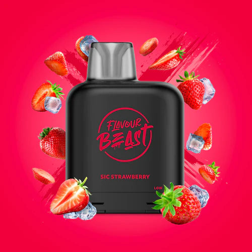 Level X Flavour Beast Pod Sic Strawberry Iced 20mg