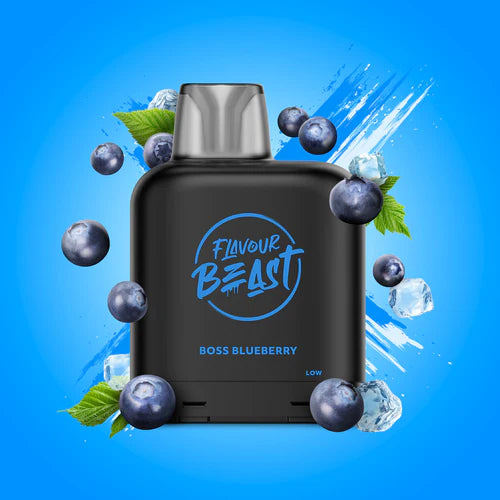 Level X Flavour Beast Pod Boss Blueberry 20mg