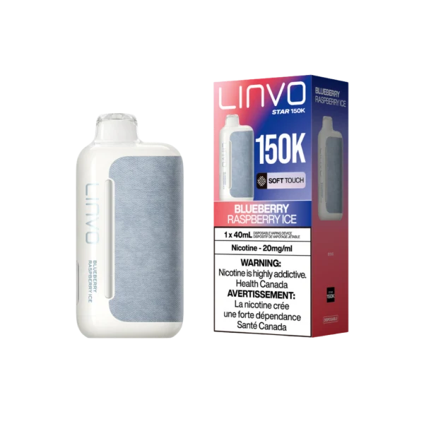 Linvo Star 150K Disposable - Blueberry Raspberry Ice 20mg