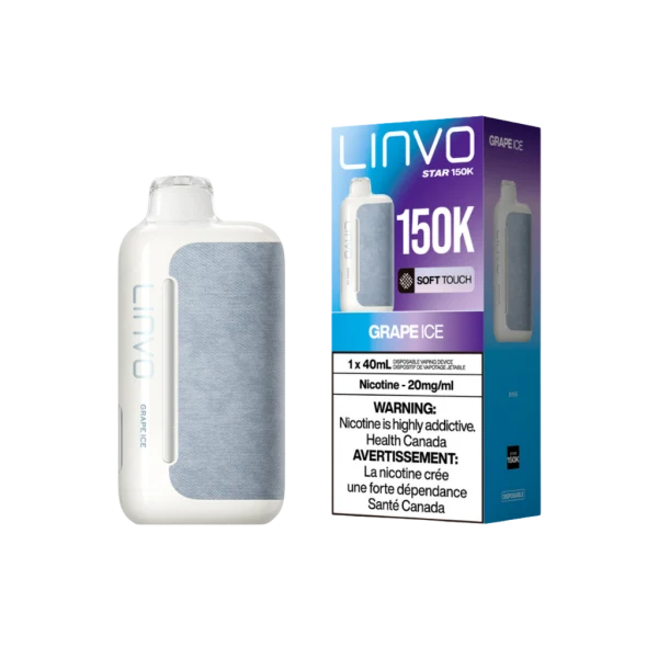 Linvo Star 150K Disposable - Grape Ice 20mg