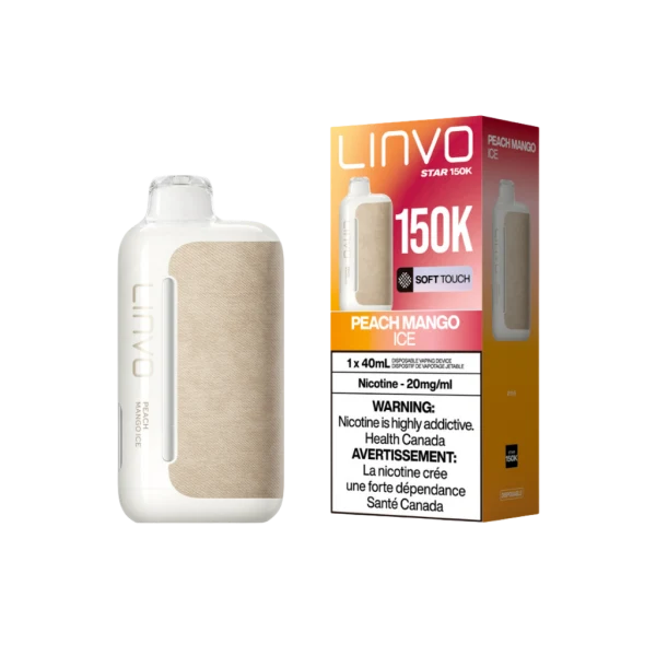 Linvo Star 150K Disposable - Peach Mango Ice 20mg