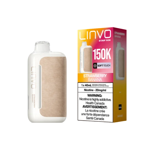 Linvo Star 150K Disposable - Strawberry Banana 20mg
