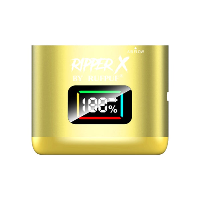Ripper X by Rufpuf Battery Metallic Golden