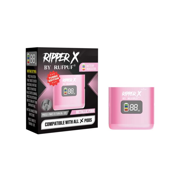 Ripper X Ultra Battery Metallic Pink