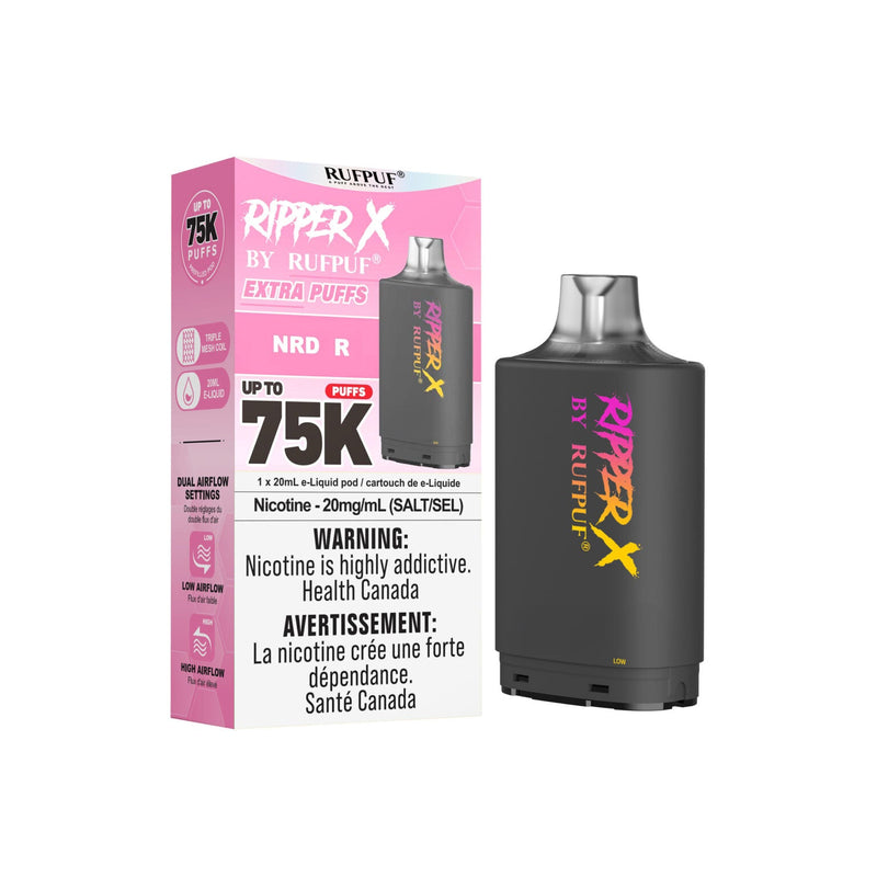 RIPPER X by RUFPUF 75K Pod - N. R 20mg