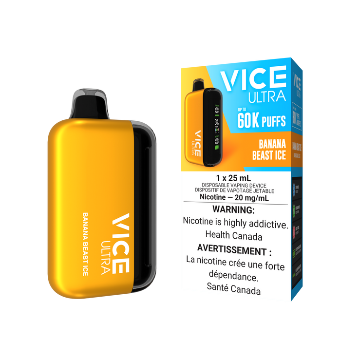 Vice Ultra Disposable -  Banana Beast Ice 20mg